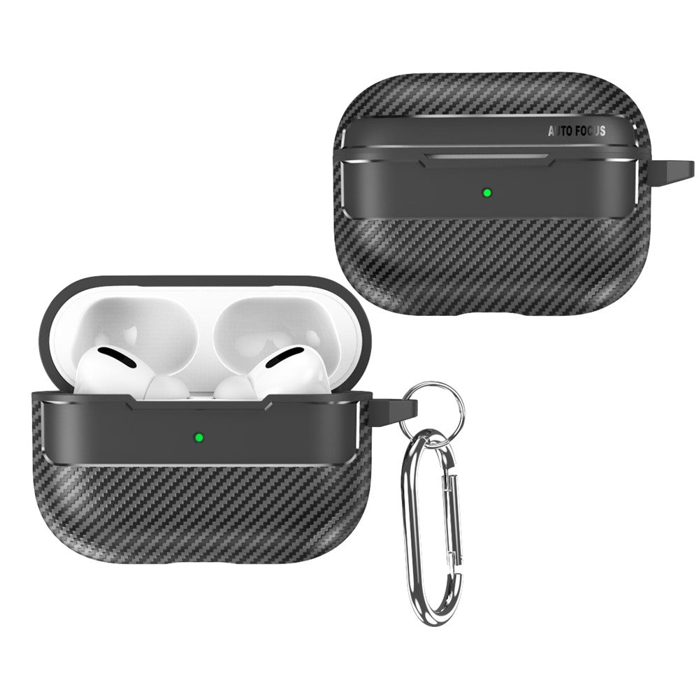 capa tpu fibra carbono apple airpods pro
