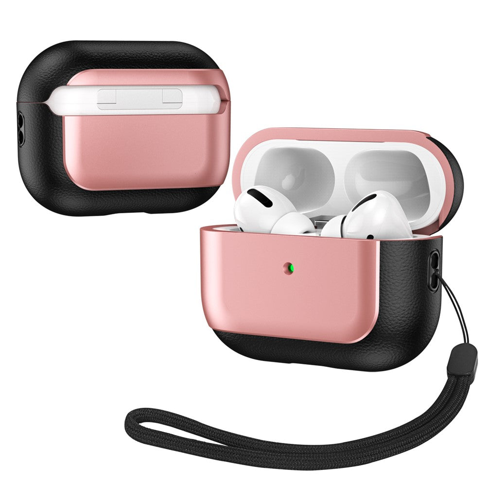 Capa Electroplating para AirPods Pro com Lanyard