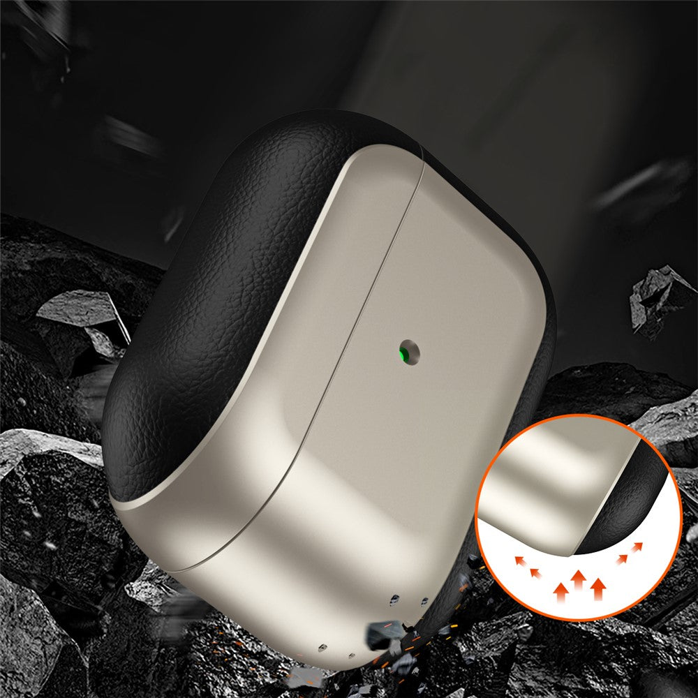 Capa Electroplating para AirPods Pro com Lanyard