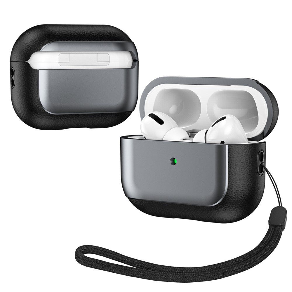 Capa Electroplating para AirPods Pro com Lanyard