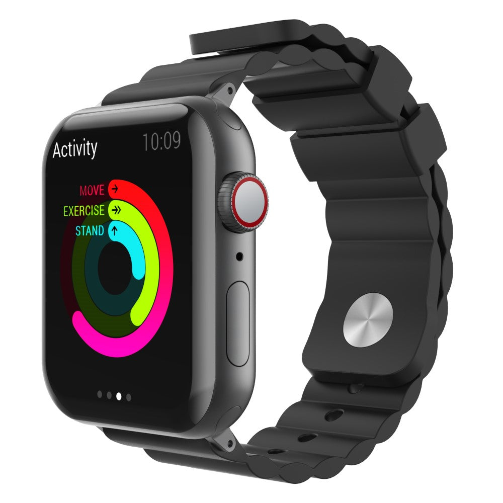 AHASTYLE WA02 Watch Band for Apple Watch Series 11 10 42mm/9 8 7 41mm/SE3 SE2 SE 6 5 4 40mm/3 2 1 38mm Silicone Replacement Straps