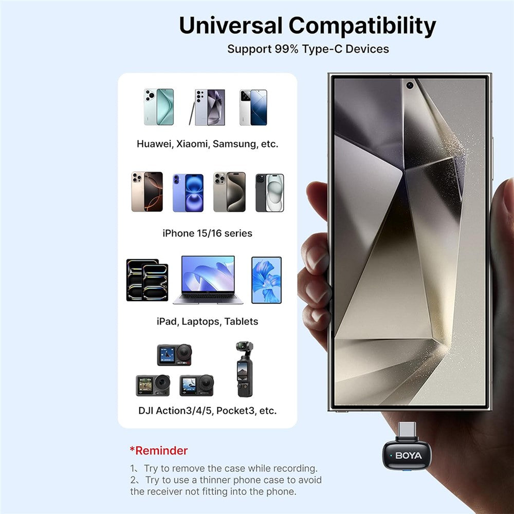 BOYA Mini-07 Wireless Microphone