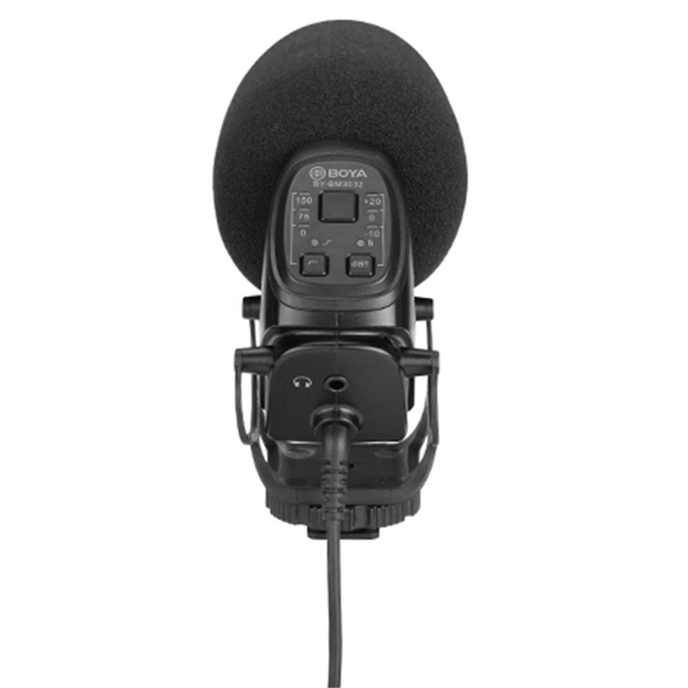 Microfone Shotgun Boya BY-BM3032 para Câmaras DSLR