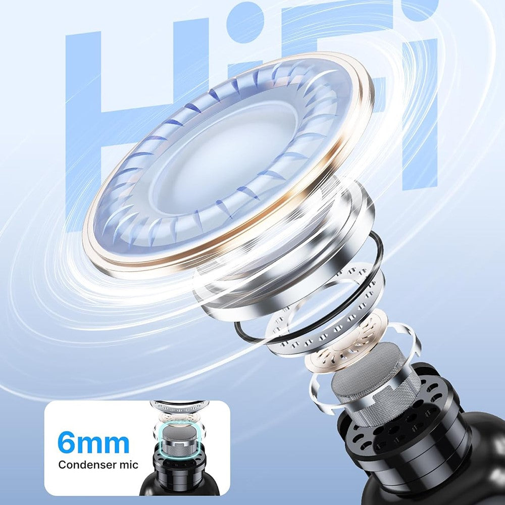 microfone duplo boya mini-04 com cancelamento de ruído inteligente