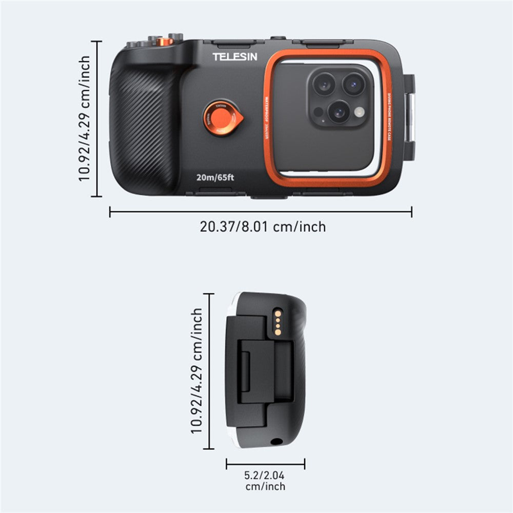 Capa de Mergulho IP68 para Telemóvel