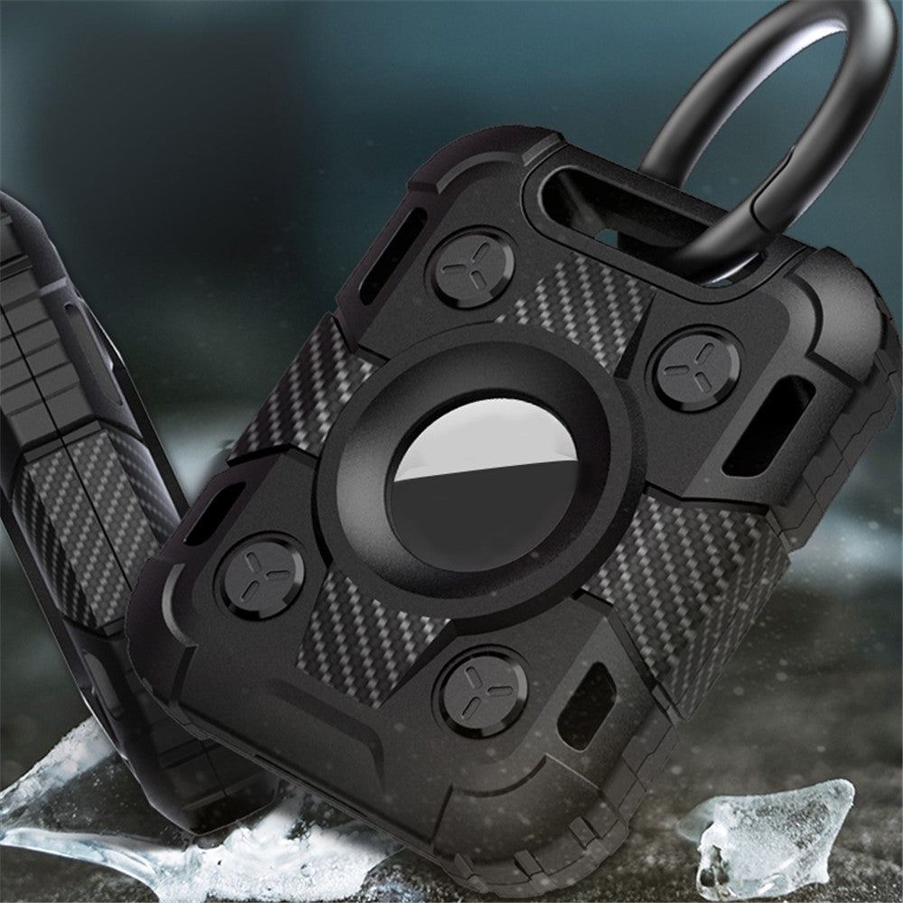 TPU Skin Armor Case with Ring for Apple AirTag