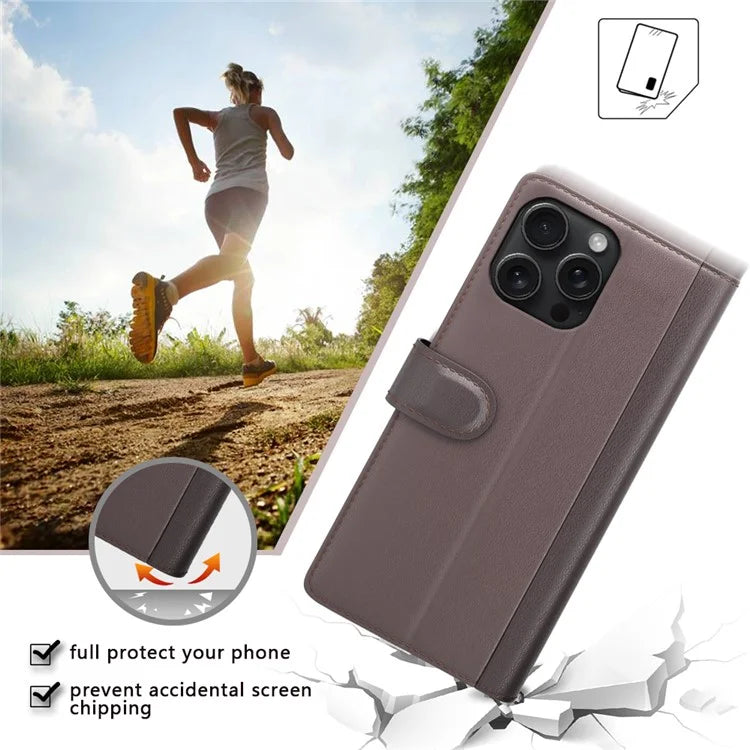 Capa Carteira Premium em Couro - Castanho