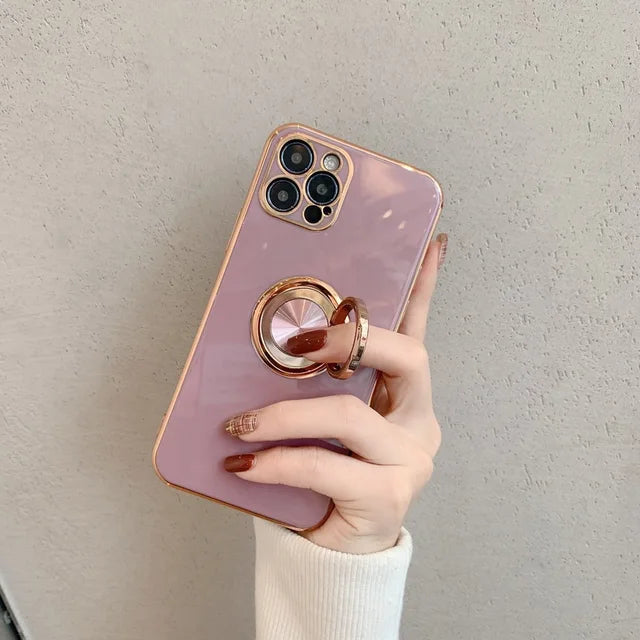 Magnetic Ring Phone Case