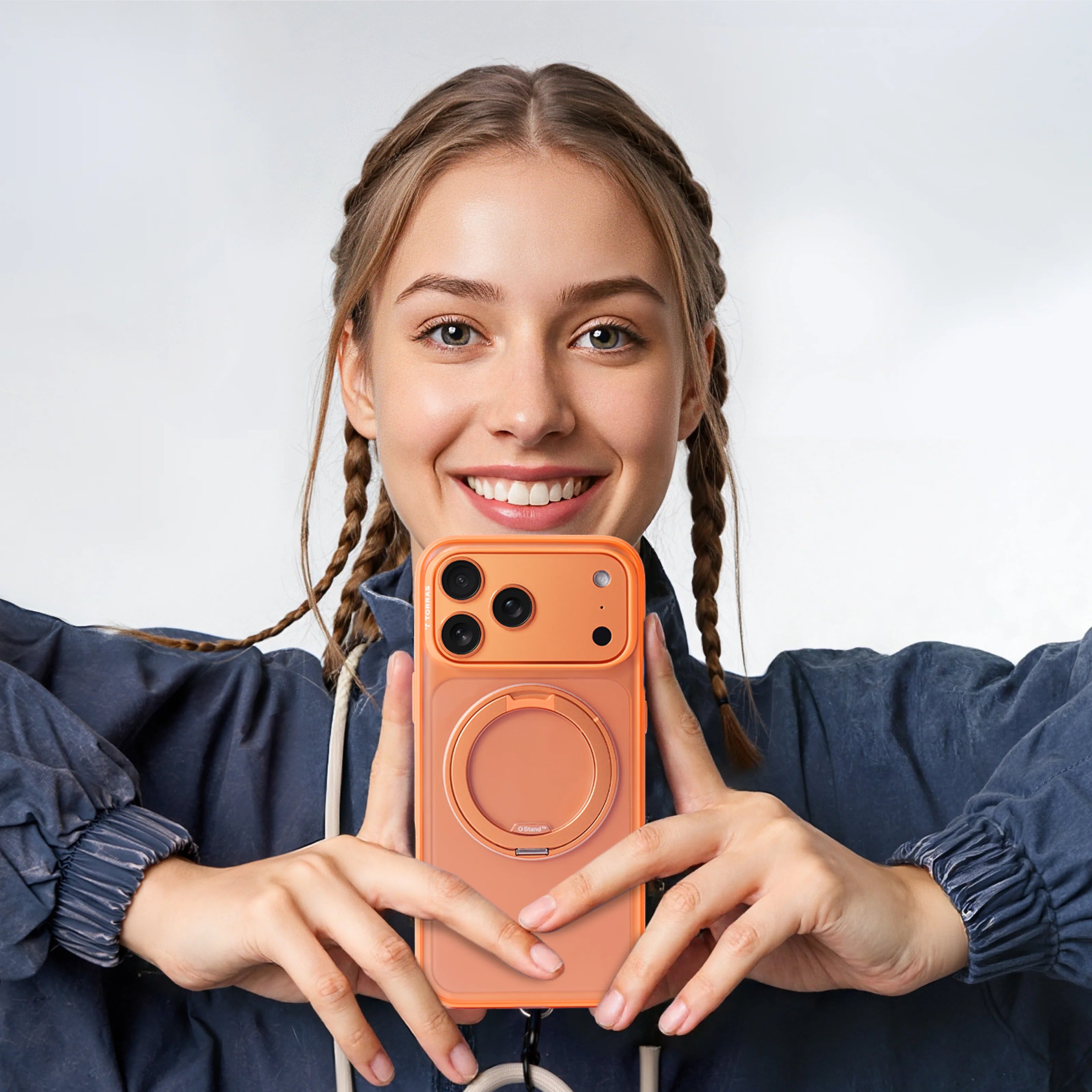 Capa TORRAS Ostand O3 Fitness para iPhone 17 Pro Max