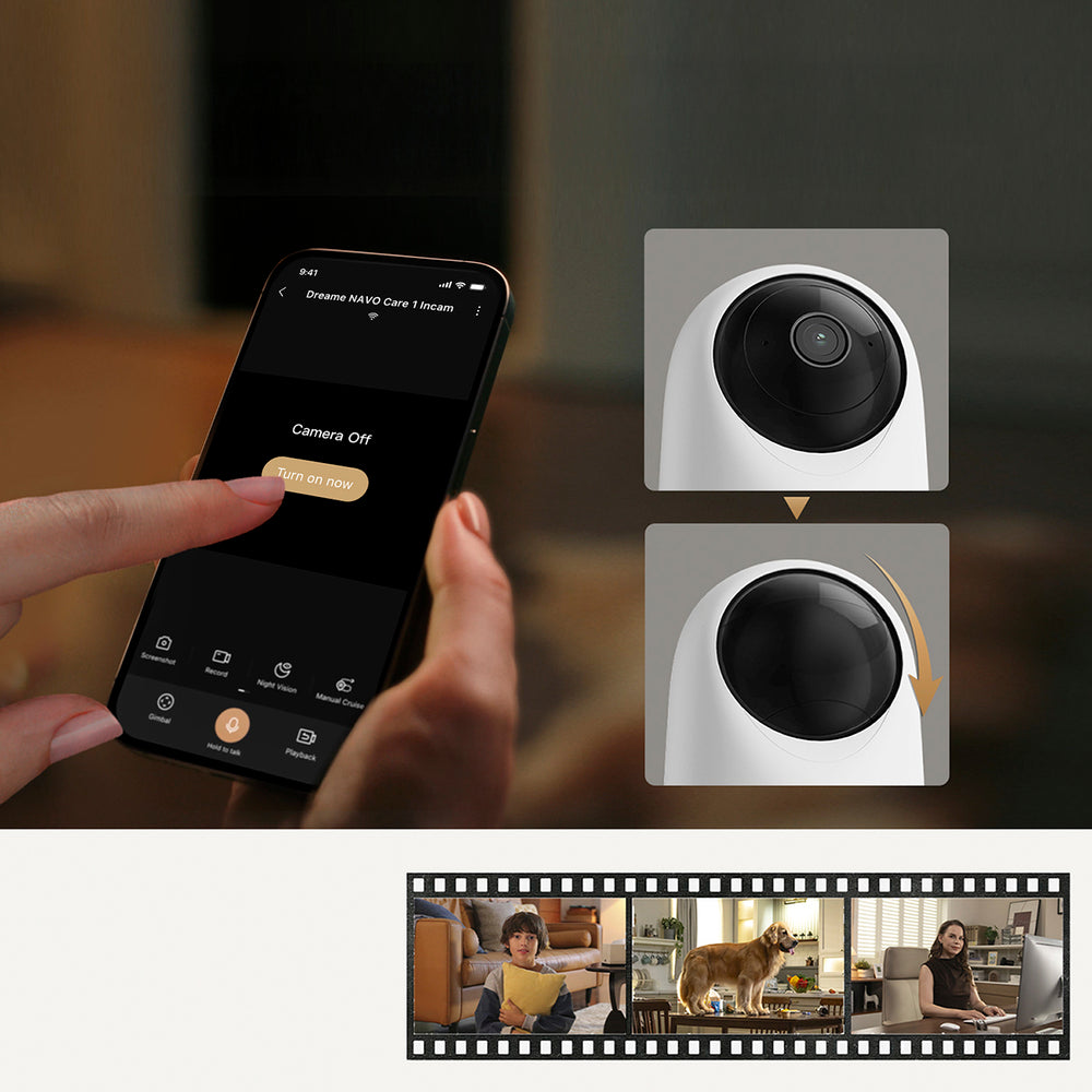 Câmara Interior Dreame Navo Care 1 InCam 2K