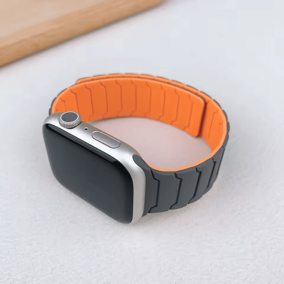 Pulseira Magnética em Silicone para Apple Watch