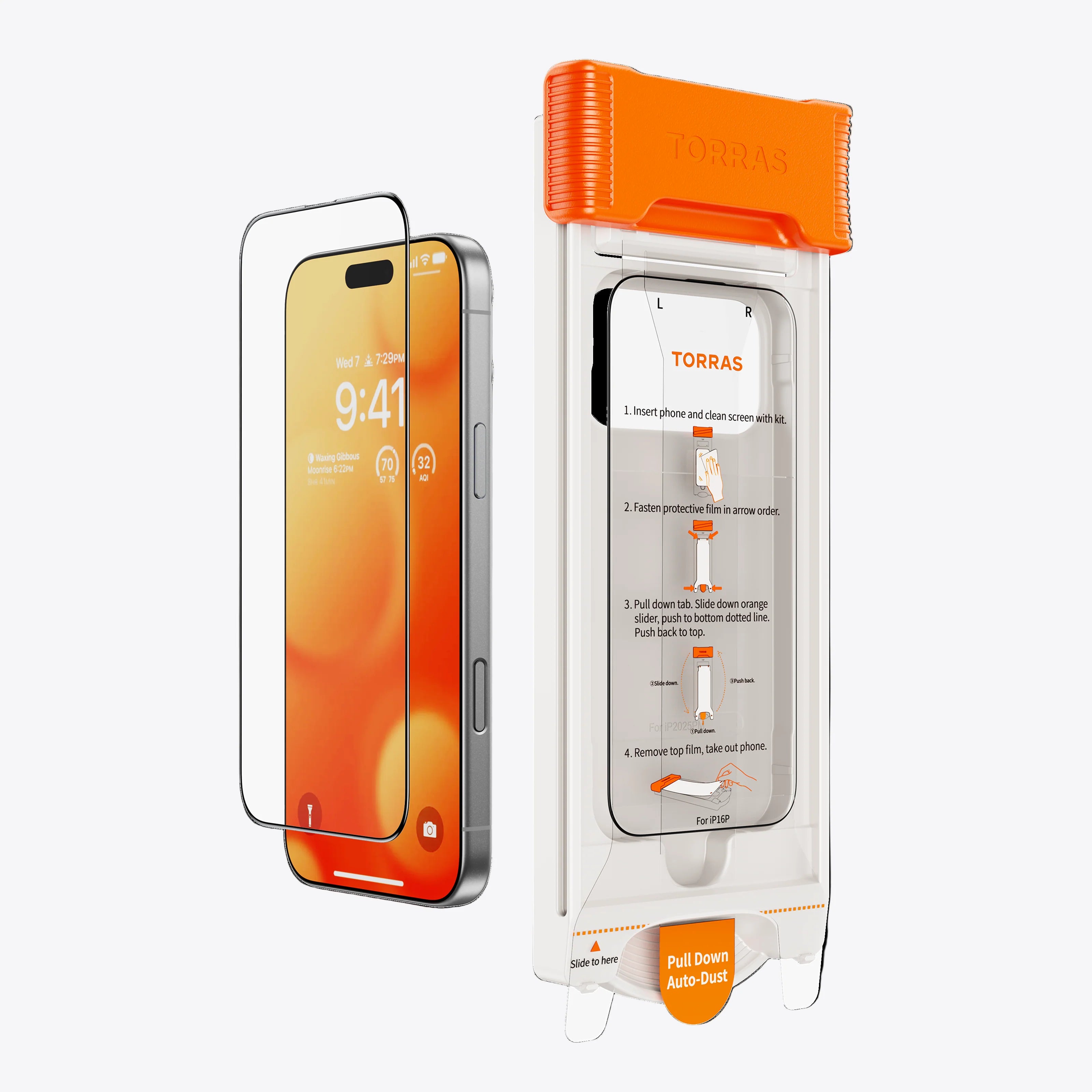 pelicula torras origarmor iphone 17 pro max vidro temperado