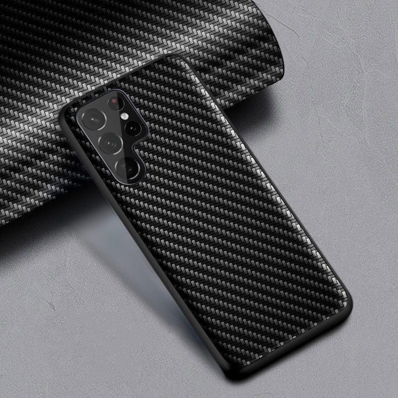 Carbon Fibre Capas de Telemóvel