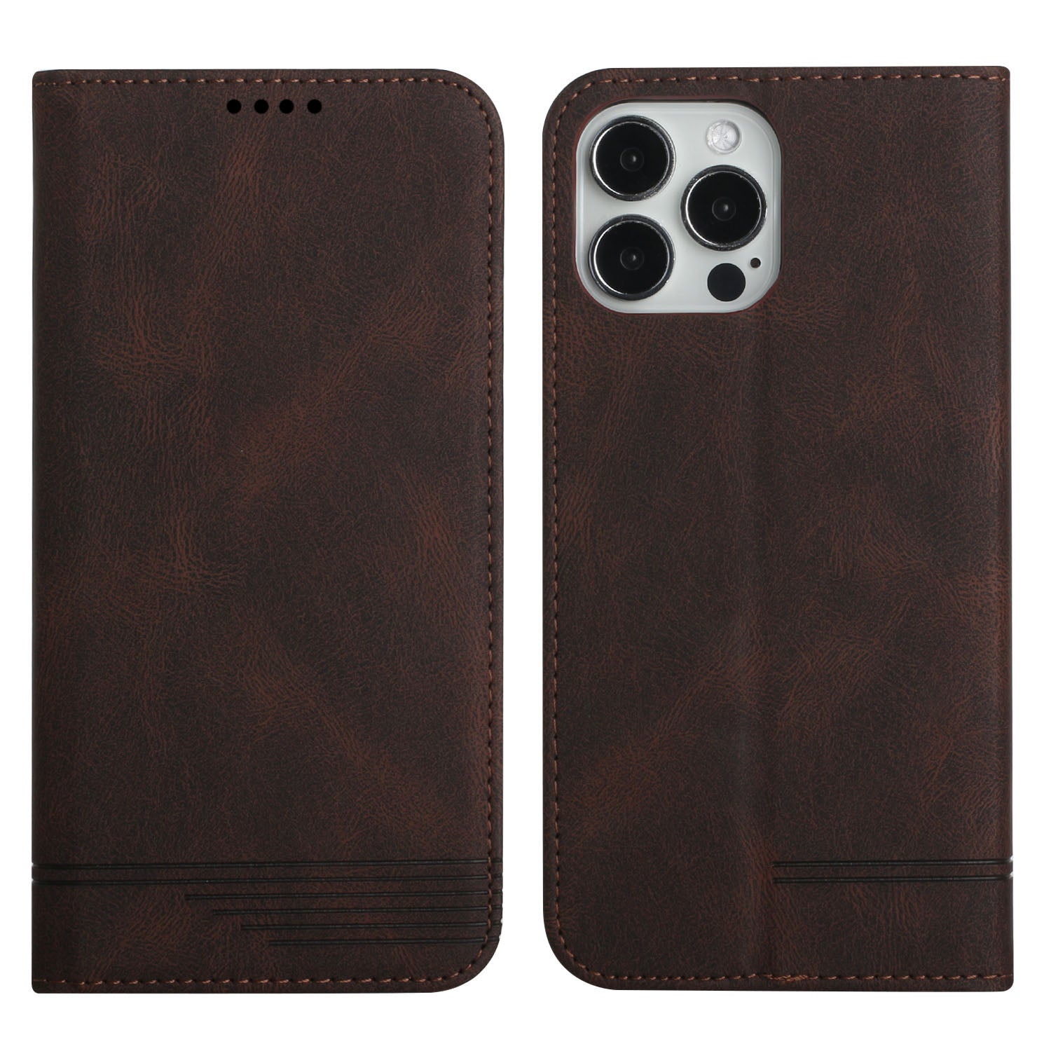 Flip Leather Capas de Telemóvel