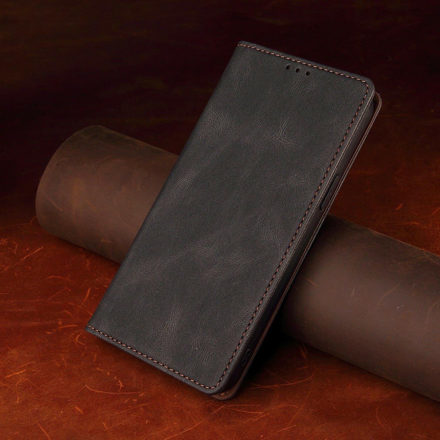 Flip Leather Case Capas de Telemóvel