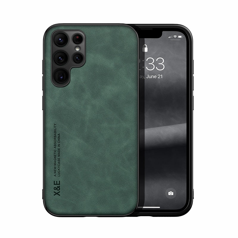 Capa Leather Bumper Samsung