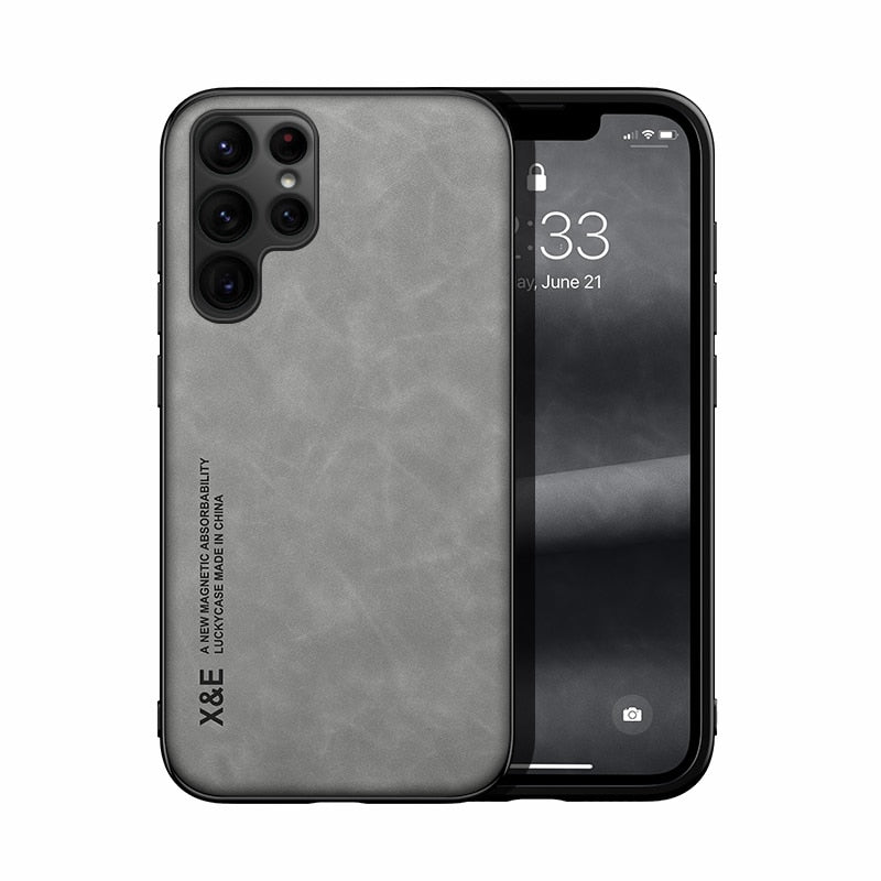 Capa Leather Bumper Samsung