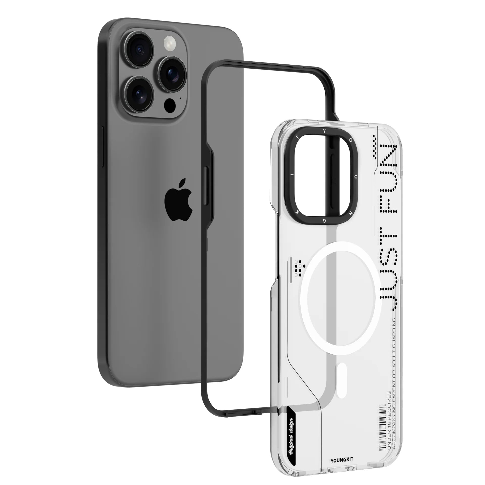 Youngkit Crystal Transparent Cover