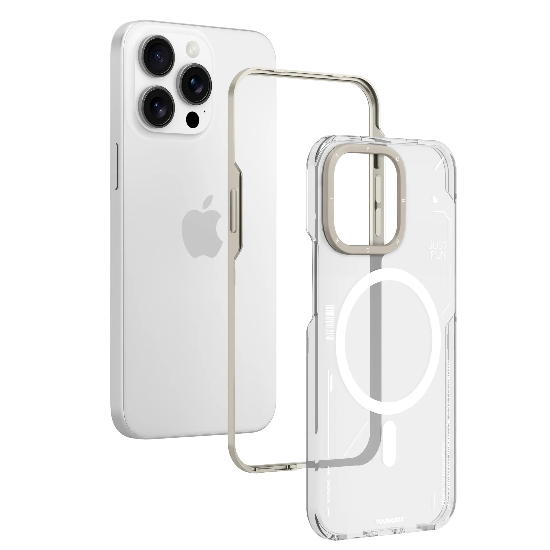 Youngkit Crystal Transparent Cover