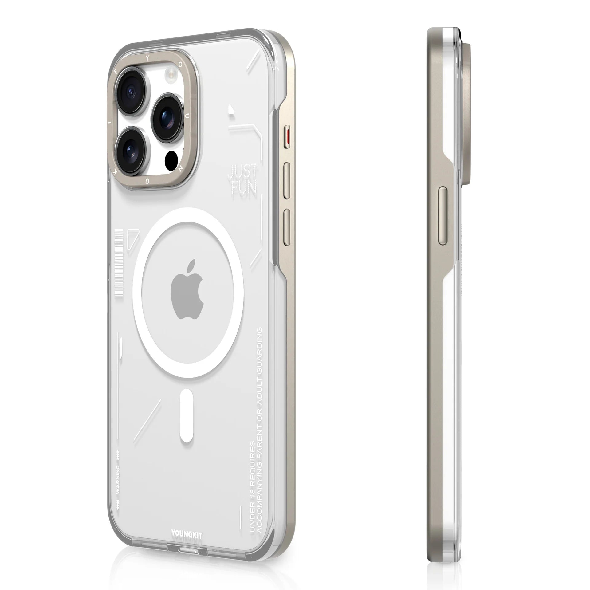Youngkit Crystal Transparent Cover