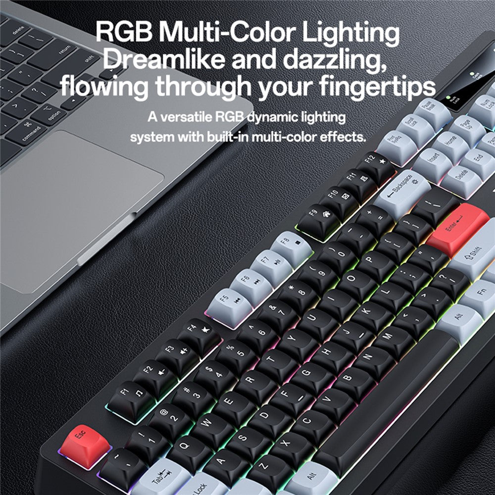 Teclado Gaming YESIDO KB44 com RGB 104 Teclas