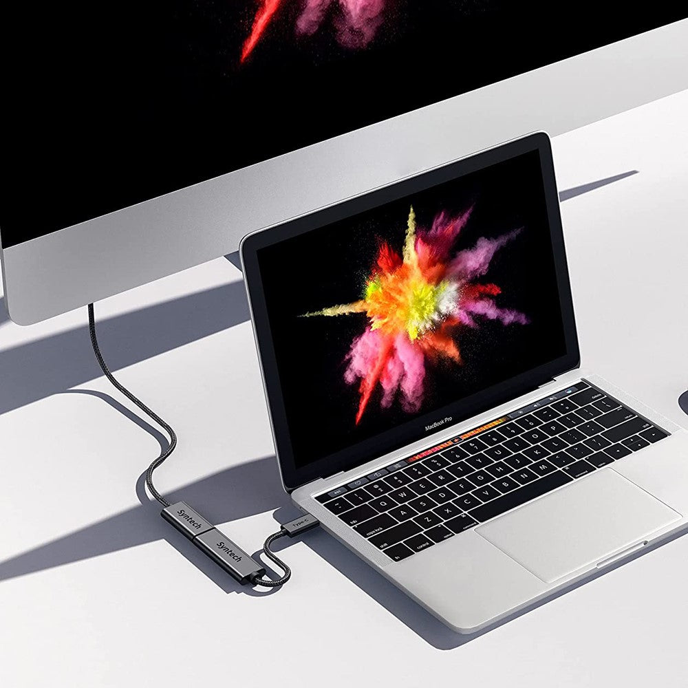 Adaptador SYNTECH Mark10 USB-C para HDMI 4K 30Hz