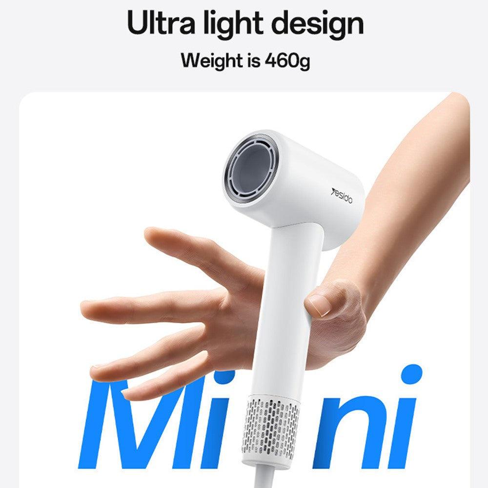 Secador de Cabelo Iónico YESIDO MG22