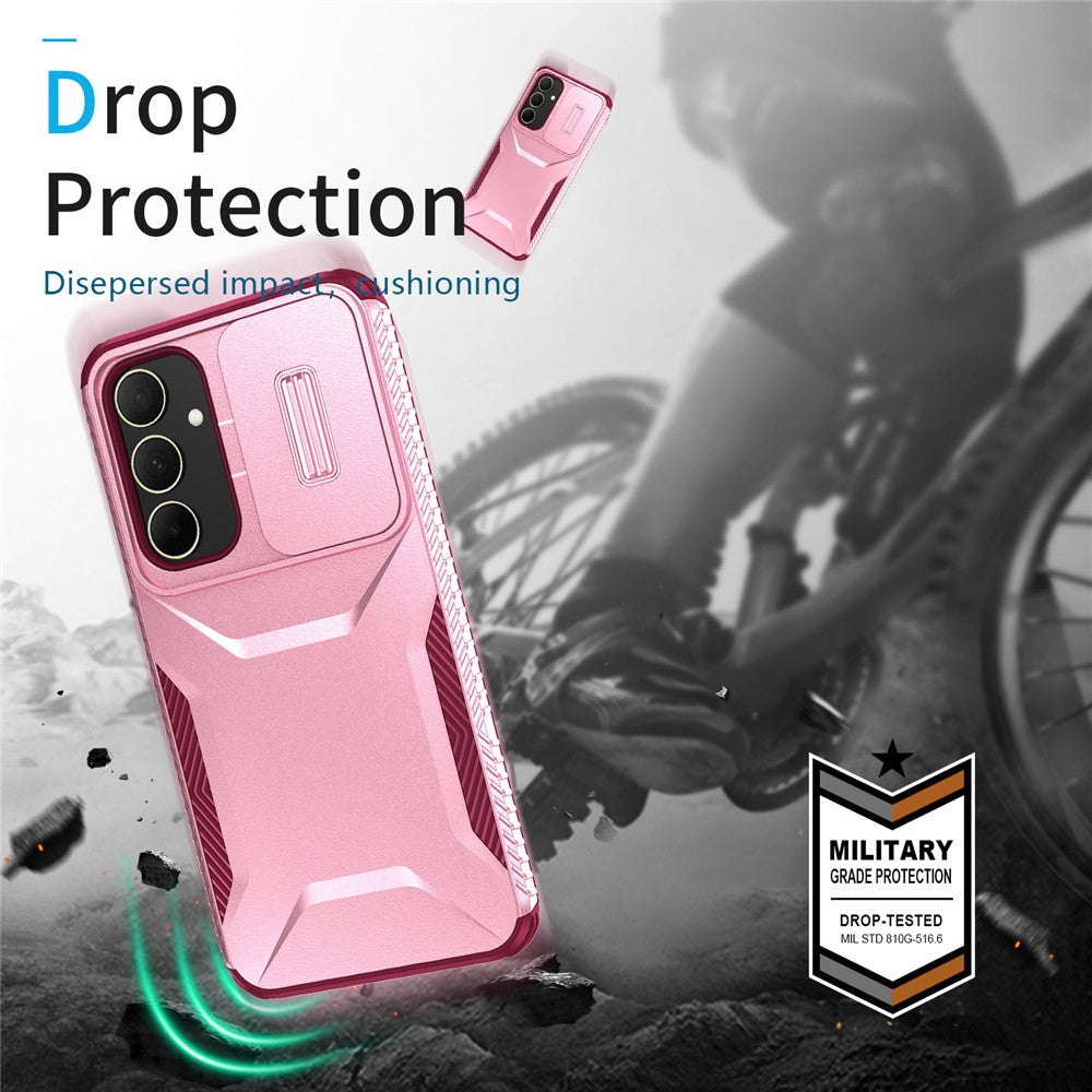 Capa ShieldCam Hybrid para Samsung A35 5G