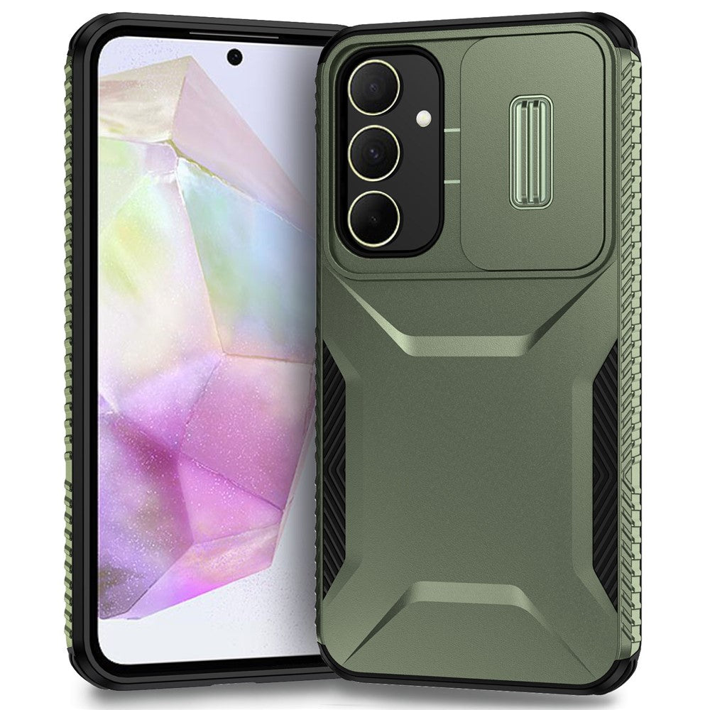 Capa ShieldCam Hybrid para Samsung A35 5G