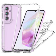 capa crystal clear samsung a35 5g