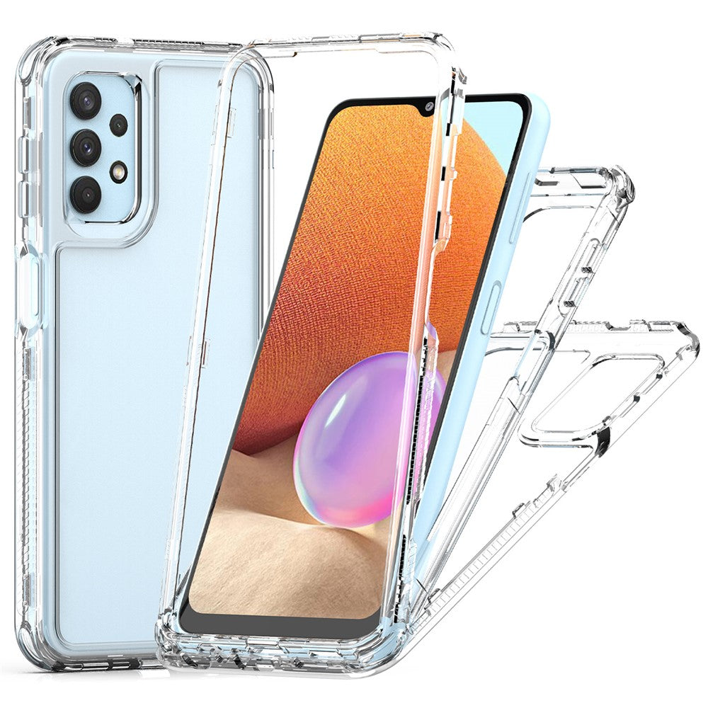 capa híbrida acrílico tpu samsung a13 a04 m32 a32