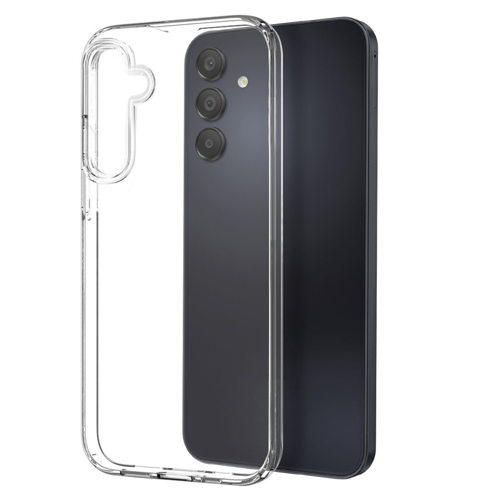 NORTHJO For Samsung Galaxy A16 5G / A16 4G Clear Case Soft TPU Phone Cover with Tempered Glass Screen Protector -  .