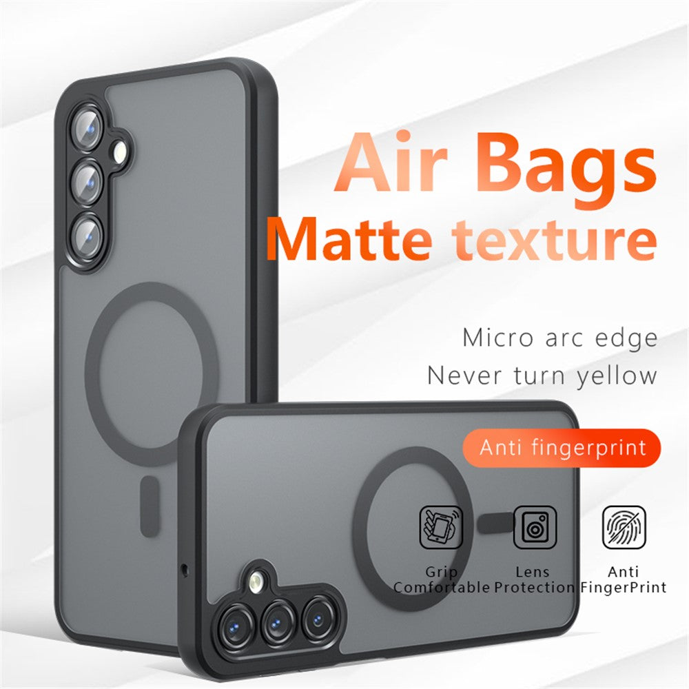 For Samsung Galaxy A16 5G / A16 4G Case Compatible with MagSafe TPU+PC Matte Phone Cover -  .