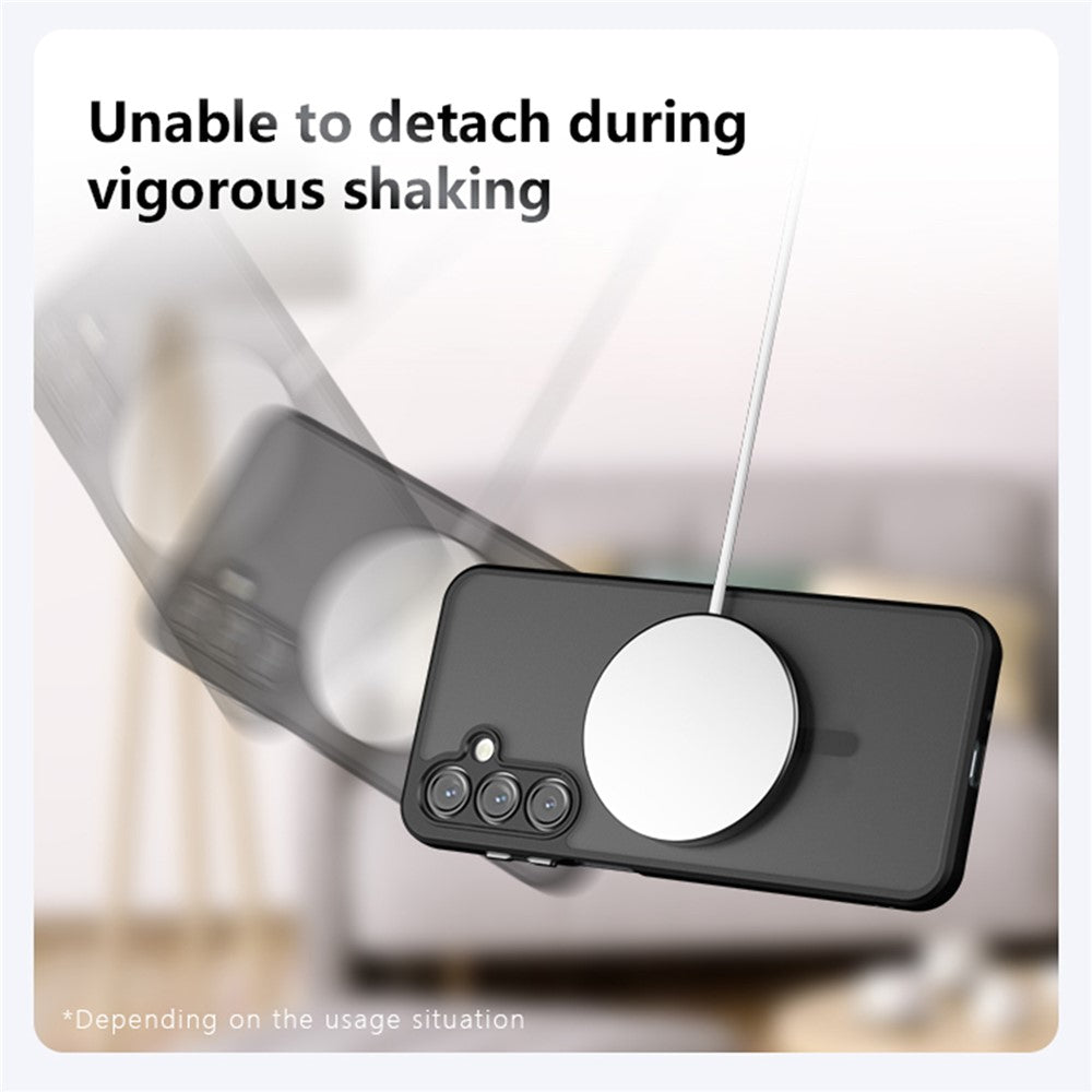 For Samsung Galaxy A16 5G / A16 4G Case Compatible with MagSafe TPU+PC Matte Phone Cover -  .