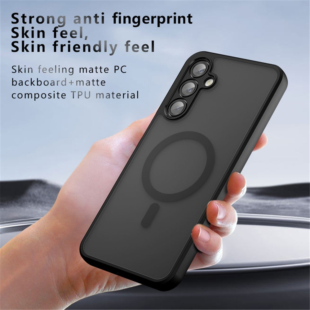 For Samsung Galaxy A16 5G / A16 4G Case Compatible with MagSafe TPU+PC Matte Phone Cover -  .