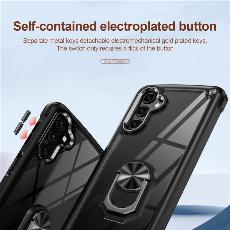 Capa com Suporte Anel p/ Samsung A16 5G / 4G