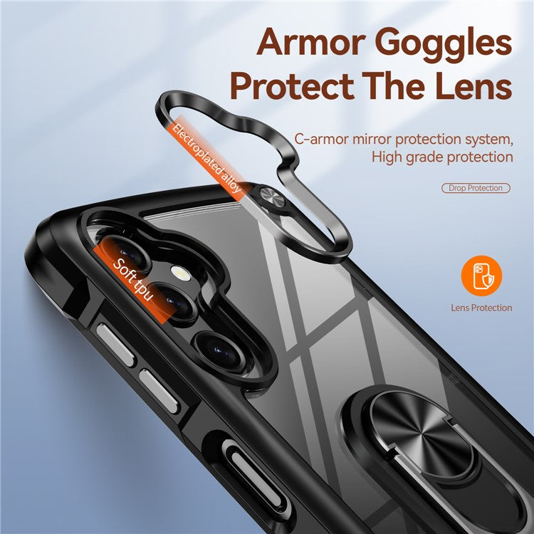 Capa com Suporte Anel p/ Samsung A16 5G / 4G