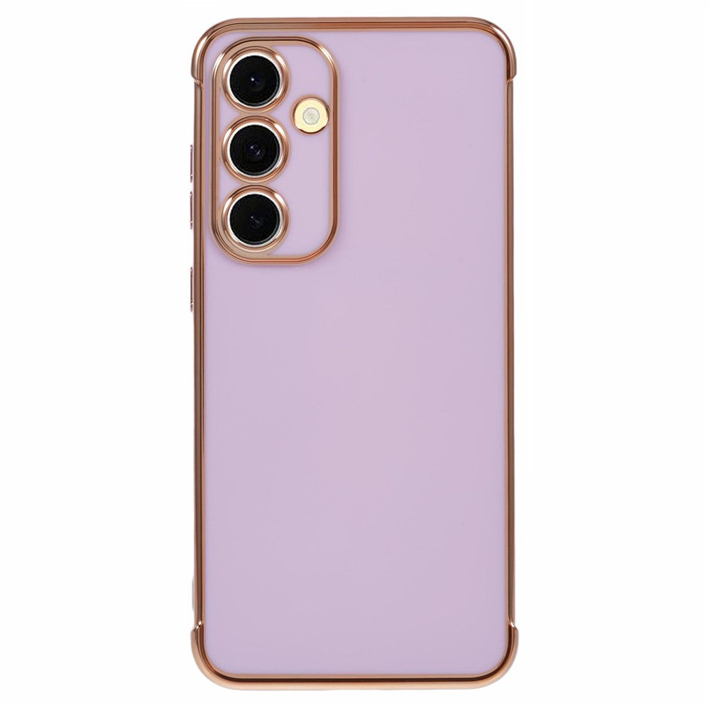 capa tpu samsung a35 5g eletroplateada