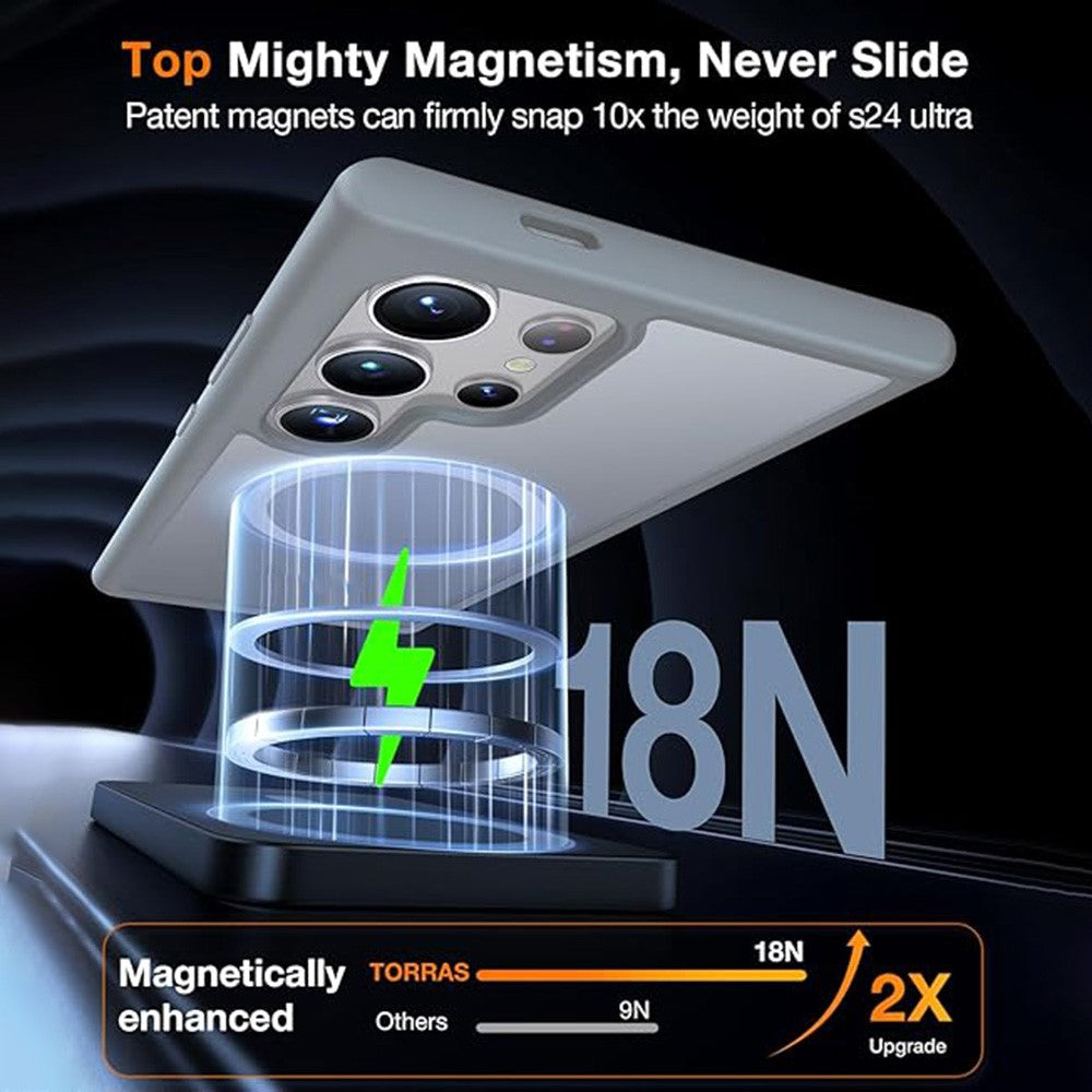 capa protetora torras samsung s24 ultra em pc e tpu