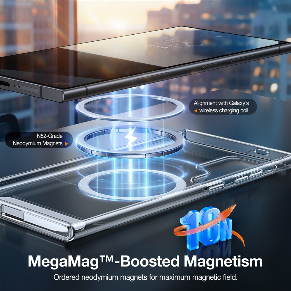 capa torras samsung s24 ultra magnética cor cinzento titanium