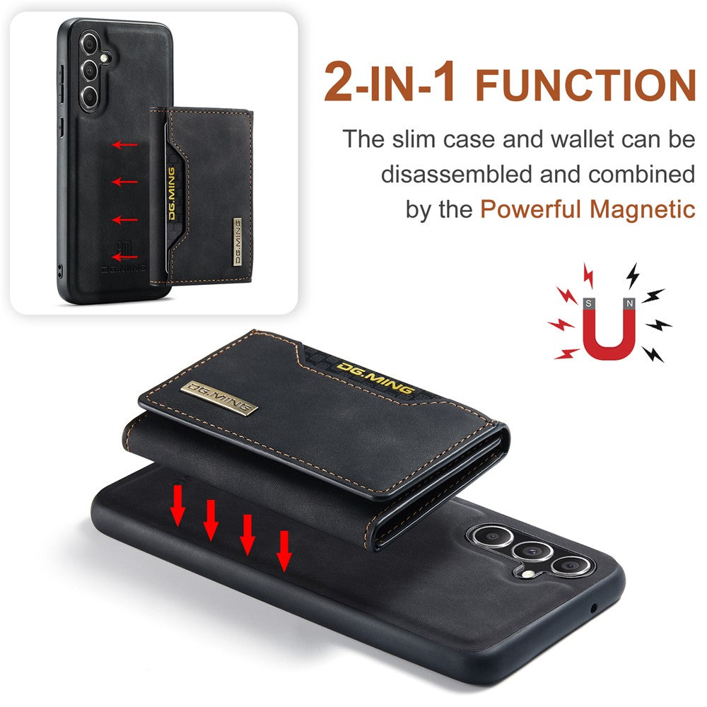 DG.MING M2 Series for Samsung Galaxy A16 5G / A16 4G Case PU+PC+TPU Phone Cover Detachable Wallet -  .