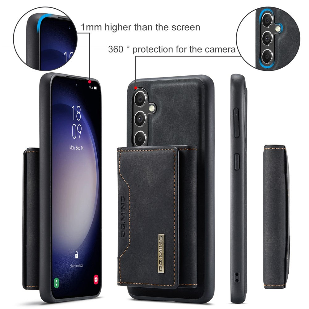 DG.MING M2 Series for Samsung Galaxy A16 5G / A16 4G Case PU+PC+TPU Phone Cover Detachable Wallet -  .