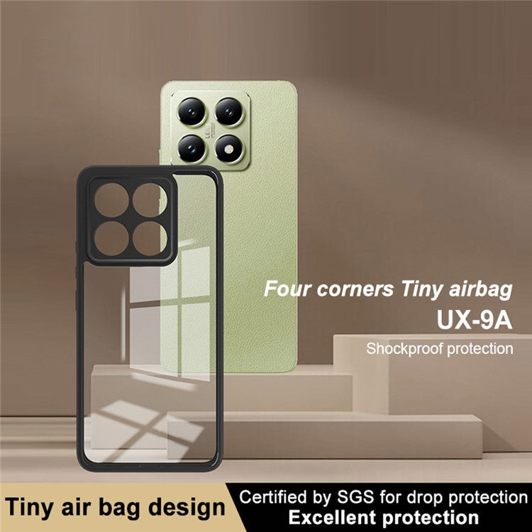 iMak UX‑9A Transparent Case for Xiaomi 14T