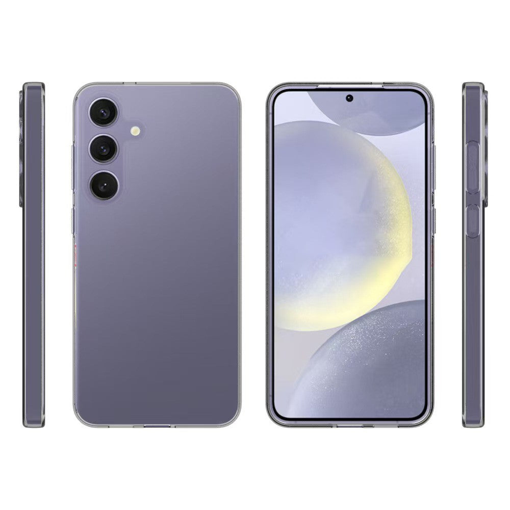 Capa Crystal Clear Anti-Fingerprint para Samsung S25 Plus