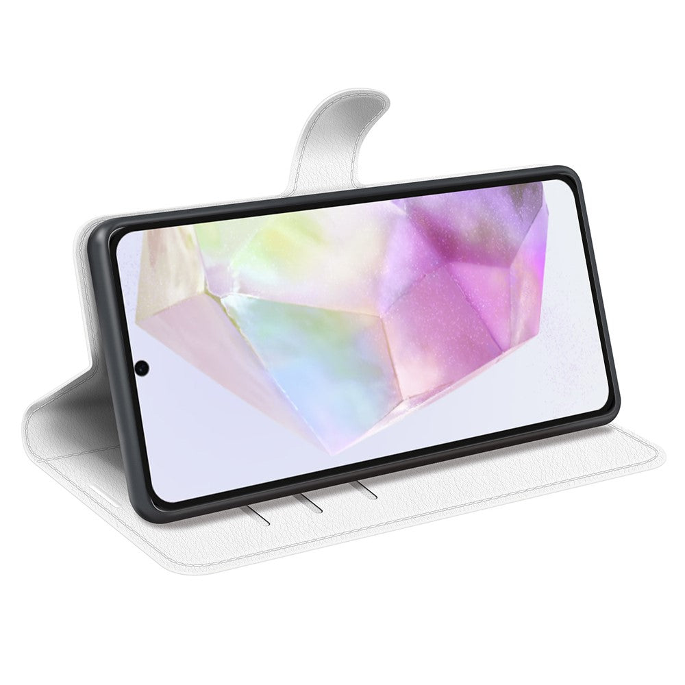 capa tipo livro em pele pu para samsung a56 5g