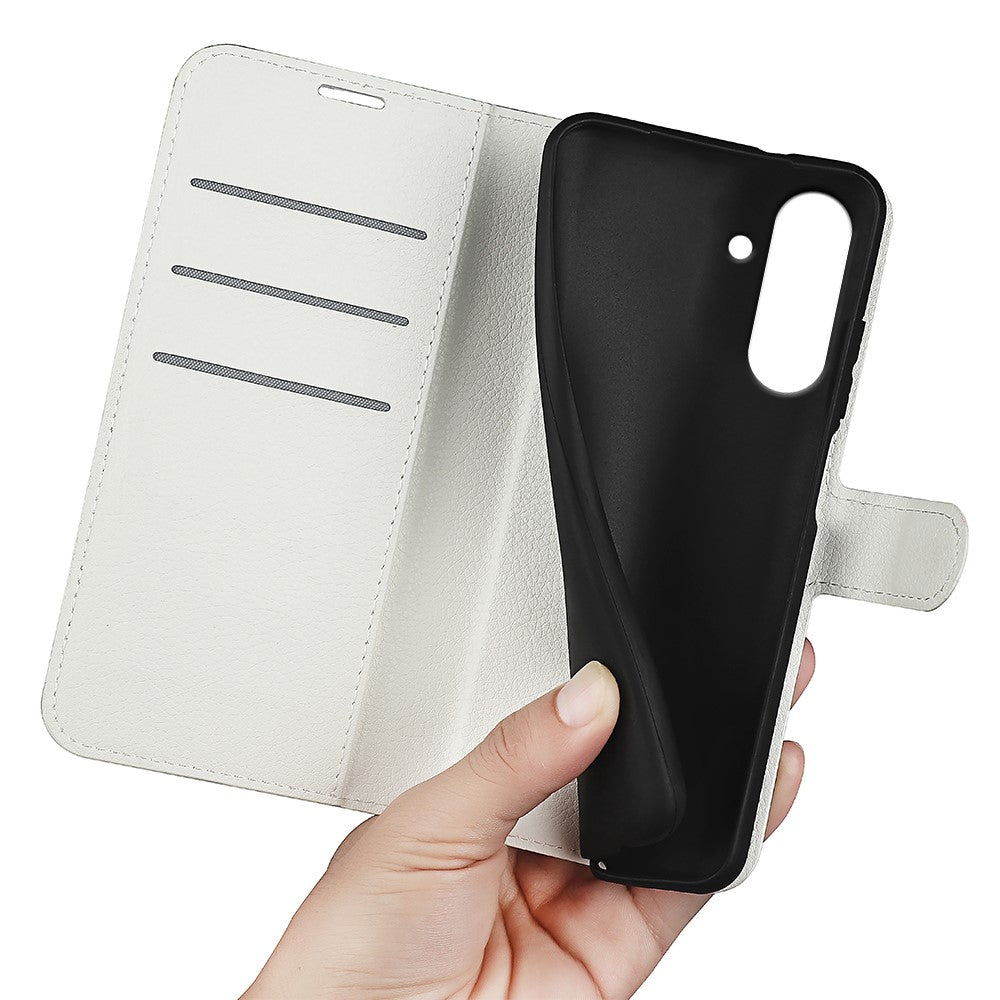 capa branca resistente com fecho magnético samsung a36