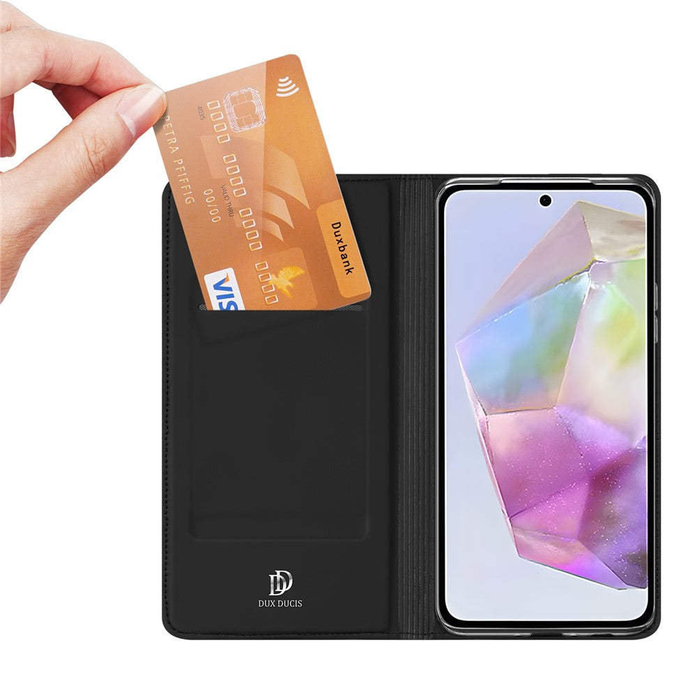 capa tipo livro em pele com suporte samsung a36 5g