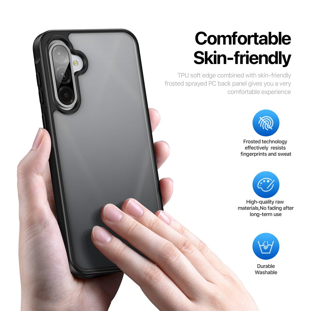 capa elegante tpu pc anti impressões digitais samsung