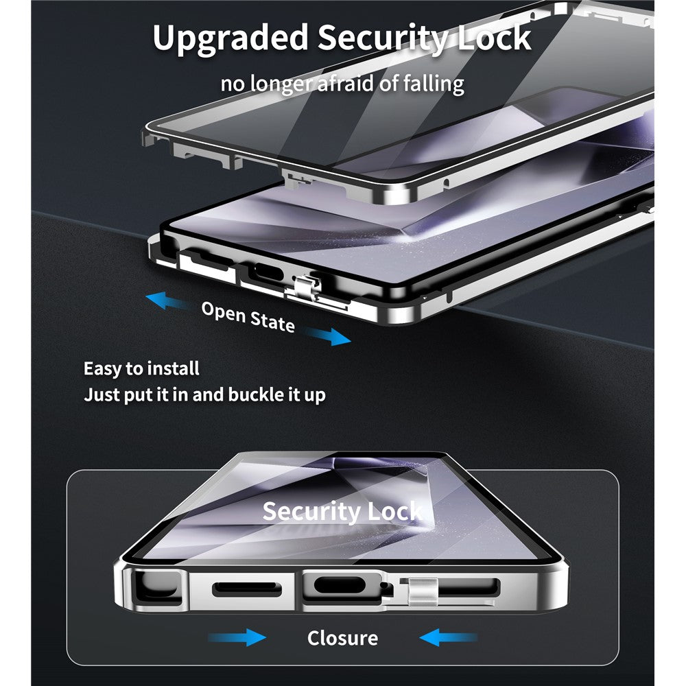 Capa HybridGlass 360 para Samsung S25 Ultra