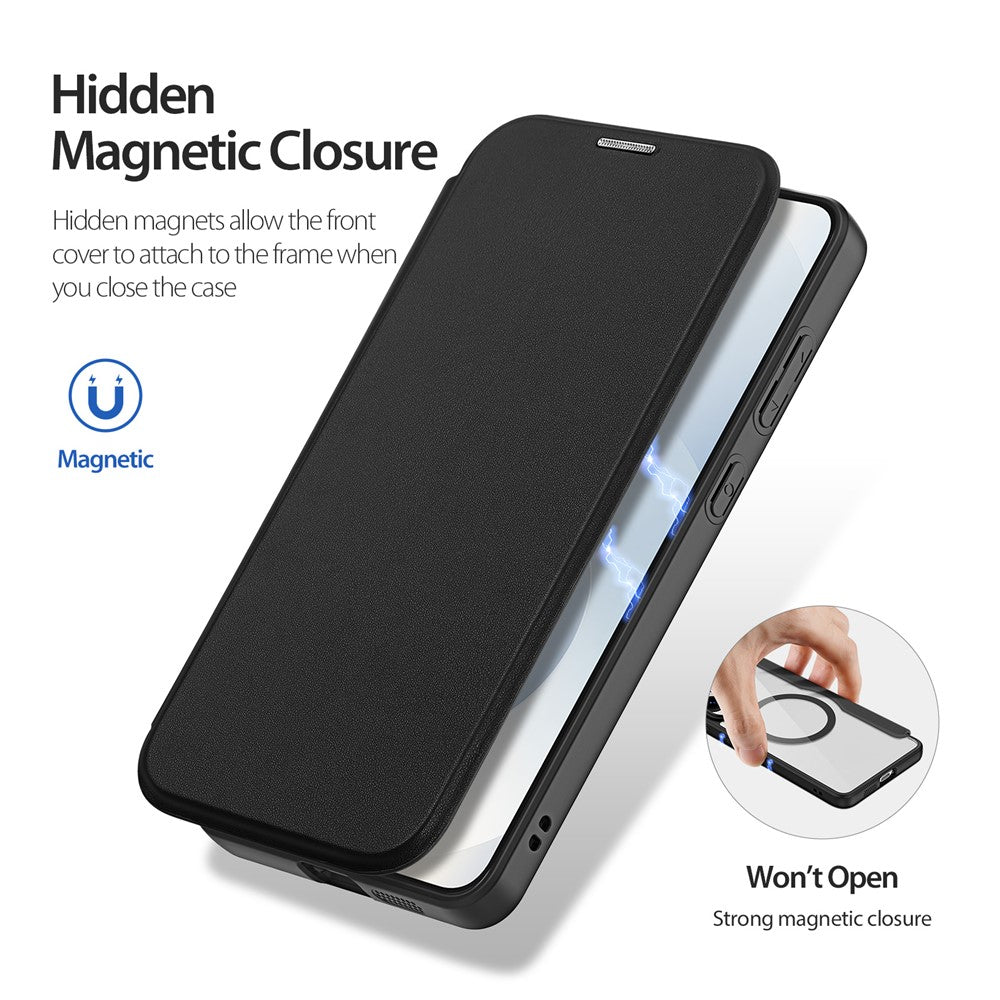 capa elegante em pele samsung s25 edge dux ducis